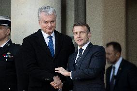 Coalition of The Willing Summit on Security Guarantees for Ukraine - Arrivals - Paris