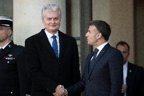 Coalition of The Willing Summit on Security Guarantees for Ukraine - Arrivals - Paris