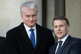 Coalition of The Willing Summit on Security Guarantees for Ukraine - Arrivals - Paris