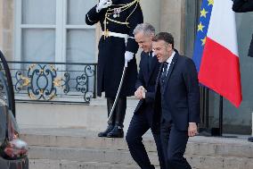 Coalition of The Willing Summit on Security Guarantees for Ukraine - Arrivals - Paris