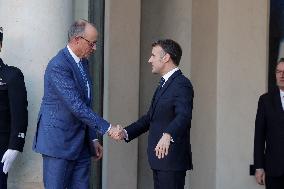 Coalition of The Willing Summit on Security Guarantees for Ukraine - Arrivals - Paris