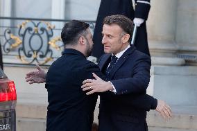 Coalition of The Willing Summit on Security Guarantees for Ukraine - Arrivals - Paris