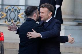 Coalition of The Willing Summit on Security Guarantees for Ukraine - Arrivals - Paris