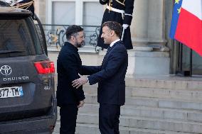 Coalition of The Willing Summit on Security Guarantees for Ukraine - Arrivals - Paris