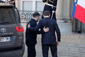 Coalition of The Willing Summit on Security Guarantees for Ukraine - Arrivals - Paris