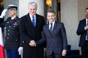 Coalition of The Willing Summit on Security Guarantees for Ukraine - Arrivals - Paris AJ