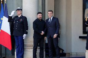 Coalition of The Willing Summit on Security Guarantees for Ukraine - Arrivals - Paris