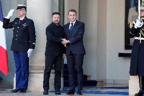 Coalition of The Willing Summit on Security Guarantees for Ukraine - Arrivals - Paris