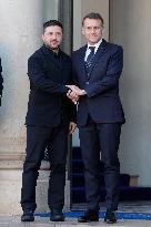 Coalition of The Willing Summit on Security Guarantees for Ukraine - Arrivals - Paris