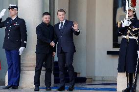 Coalition of The Willing Summit on Security Guarantees for Ukraine - Arrivals - Paris