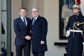 Coalition of The Willing Summit on Security Guarantees for Ukraine - Arrivals - Paris