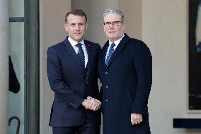 Coalition of The Willing Summit on Security Guarantees for Ukraine - Arrivals - Paris