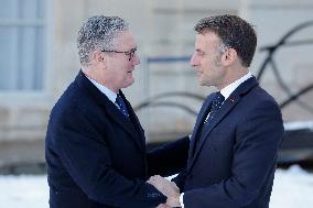 Coalition of The Willing Summit on Security Guarantees for Ukraine - Arrivals - Paris