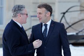 Coalition of The Willing Summit on Security Guarantees for Ukraine - Arrivals - Paris