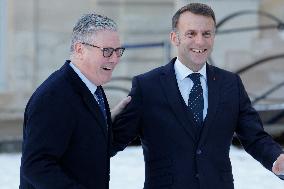 Coalition of The Willing Summit on Security Guarantees for Ukraine - Arrivals - Paris