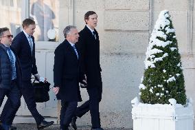 Coalition of The Willing Summit on Security Guarantees for Ukraine - Arrivals - Paris