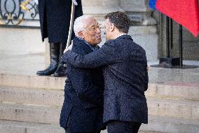 Coalition of The Willing Summit on Security Guarantees for Ukraine - Arrivals - Paris AJ