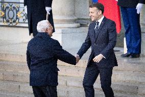 Coalition of The Willing Summit on Security Guarantees for Ukraine - Arrivals - Paris AJ