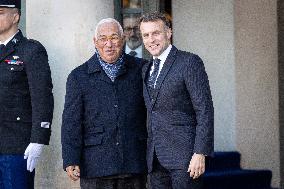 Coalition of The Willing Summit on Security Guarantees for Ukraine - Arrivals - Paris AJ