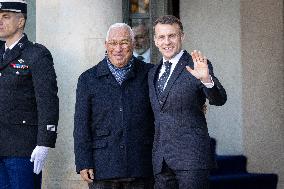 Coalition of The Willing Summit on Security Guarantees for Ukraine - Arrivals - Paris AJ