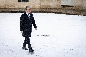 Coalition of The Willing Summit on Security Guarantees for Ukraine - Arrivals - Paris AJ