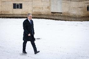 Coalition of The Willing Summit on Security Guarantees for Ukraine - Arrivals - Paris AJ