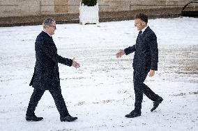 Coalition of The Willing Summit on Security Guarantees for Ukraine - Arrivals - Paris AJ