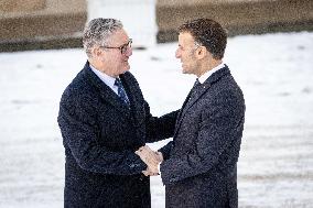 Coalition of The Willing Summit on Security Guarantees for Ukraine - Arrivals - Paris AJ