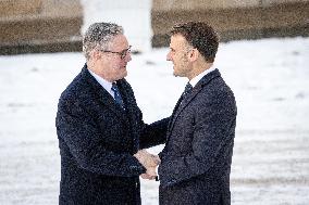 Coalition of The Willing Summit on Security Guarantees for Ukraine - Arrivals - Paris AJ