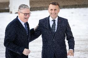 Coalition of The Willing Summit on Security Guarantees for Ukraine - Arrivals - Paris AJ