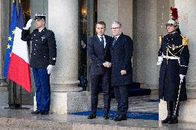 Coalition of The Willing Summit on Security Guarantees for Ukraine - Arrivals - Paris AJ