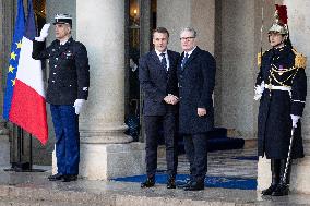 Coalition of The Willing Summit on Security Guarantees for Ukraine - Arrivals - Paris AJ