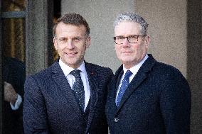 Coalition of The Willing Summit on Security Guarantees for Ukraine - Arrivals - Paris AJ