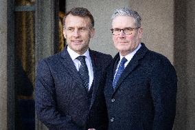 Coalition of The Willing Summit on Security Guarantees for Ukraine - Arrivals - Paris AJ