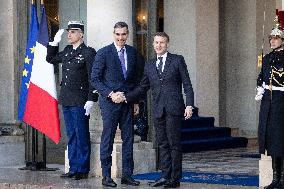 Coalition of The Willing Summit on Security Guarantees for Ukraine - Arrivals - Paris AJ