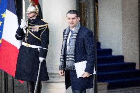 Coalition of The Willing Summit on Security Guarantees for Ukraine - Arrivals - Paris AJ