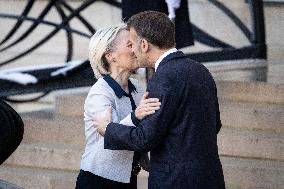 Coalition of The Willing Summit on Security Guarantees for Ukraine - Arrivals - Paris AJ