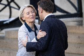 Coalition of The Willing Summit on Security Guarantees for Ukraine - Arrivals - Paris AJ