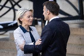 Coalition of The Willing Summit on Security Guarantees for Ukraine - Arrivals - Paris AJ