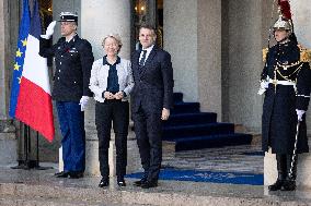 Coalition of The Willing Summit on Security Guarantees for Ukraine - Arrivals - Paris AJ