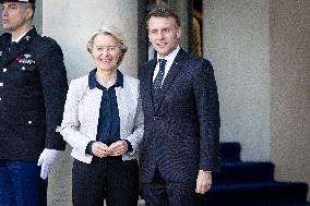 Coalition of The Willing Summit on Security Guarantees for Ukraine - Arrivals - Paris AJ