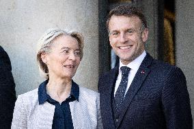 Coalition of The Willing Summit on Security Guarantees for Ukraine - Arrivals - Paris AJ