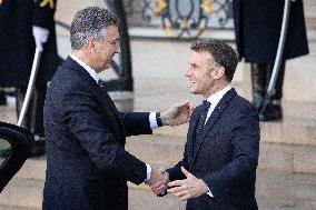 Coalition of The Willing Summit on Security Guarantees for Ukraine - Arrivals - Paris AJ