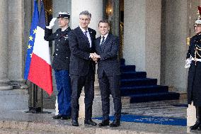Coalition of The Willing Summit on Security Guarantees for Ukraine - Arrivals - Paris AJ