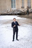 Coalition of The Willing Summit on Security Guarantees for Ukraine - Arrivals - Paris AJ