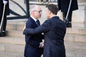 Coalition of The Willing Summit on Security Guarantees for Ukraine - Arrivals - Paris AJ