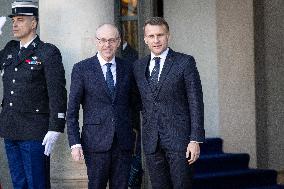 Coalition of The Willing Summit on Security Guarantees for Ukraine - Arrivals - Paris AJ