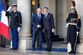 Coalition of The Willing Summit on Security Guarantees for Ukraine - Arrivals - Paris AJ