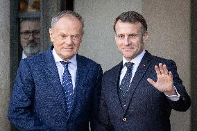 Coalition of The Willing Summit on Security Guarantees for Ukraine - Arrivals - Paris AJ