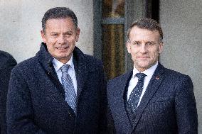 Coalition of The Willing Summit on Security Guarantees for Ukraine - Arrivals - Paris AJ